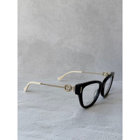 NEW Gucci GG1205O Cat Eye Eyeglasses Frames in Black main image 7